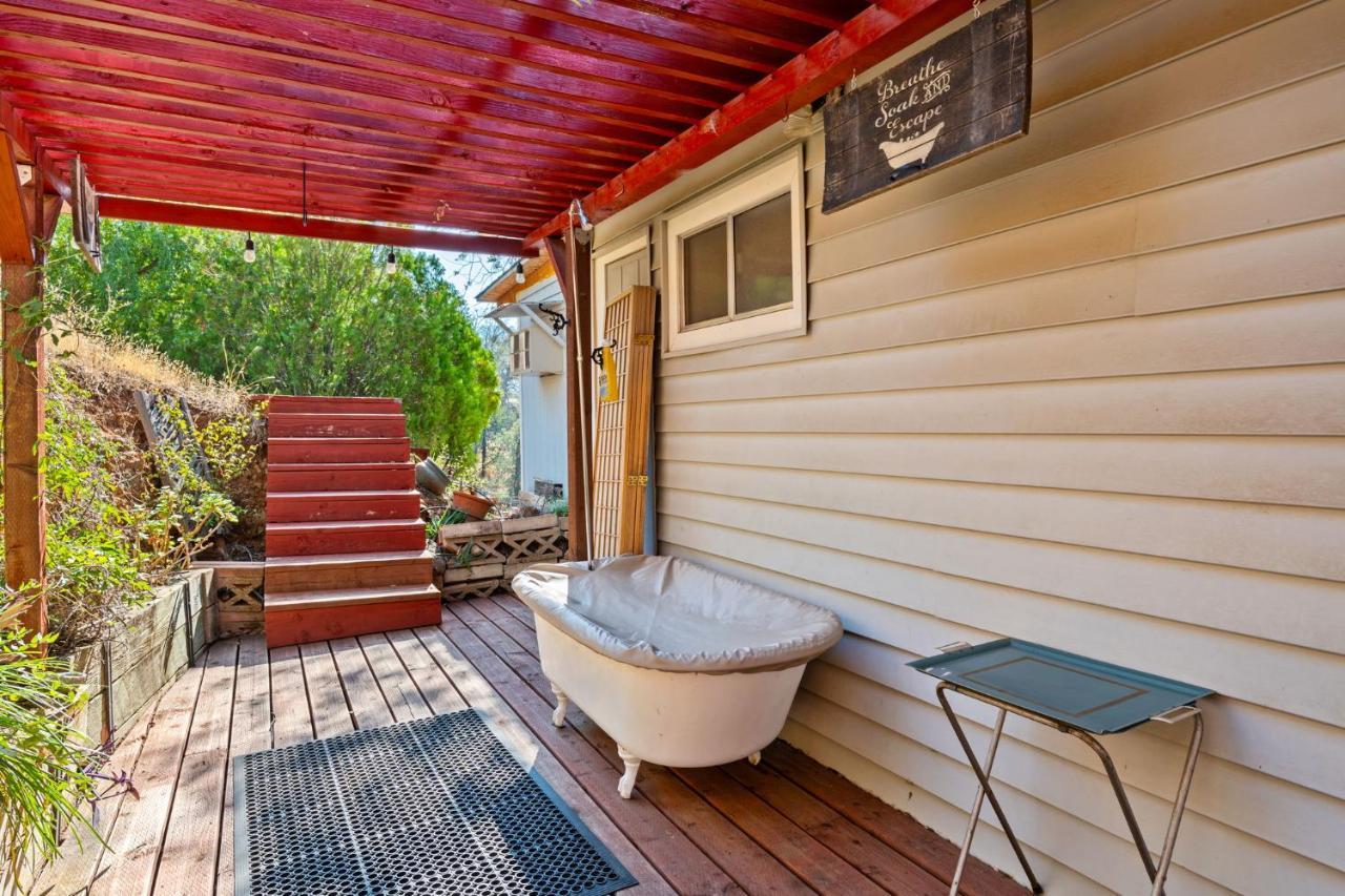 Views, Hot Tub, Outdoor Shower, 15M From Sequoia Трі-Риверс Екстер'єр фото